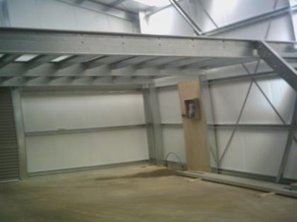 mezzanine steel structure maximises available space