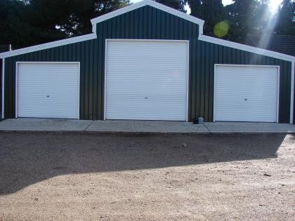 stabling showing three access doors